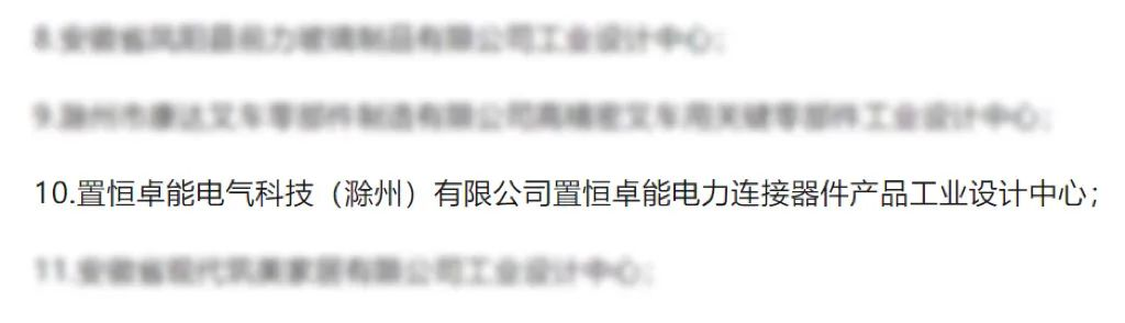 置恒卓能獲新榮譽(yù)—“滁州市級工業(yè)設(shè)計中心”！